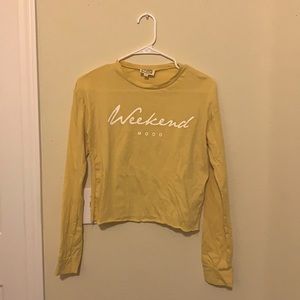 Weekend mood long sleeve